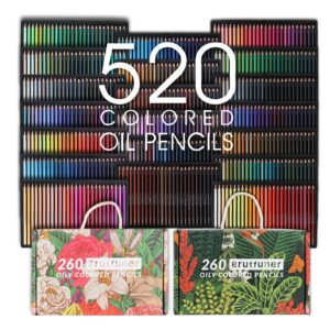 New 520 Color Pencil Set Color Pencil Gift Box Packaging Art Painting Oil Hand Painted Color Lead Color Lead In Student Drawing 1