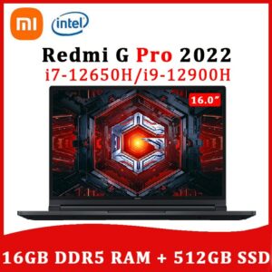 Xiaomi Redmi G Pro Gaming Laptop 12th Intel Core i9-12900H 16GB RAM 512GB SSD 2.5K 240hz 16-inch Large Screen RTX3070Ti Notebook 1