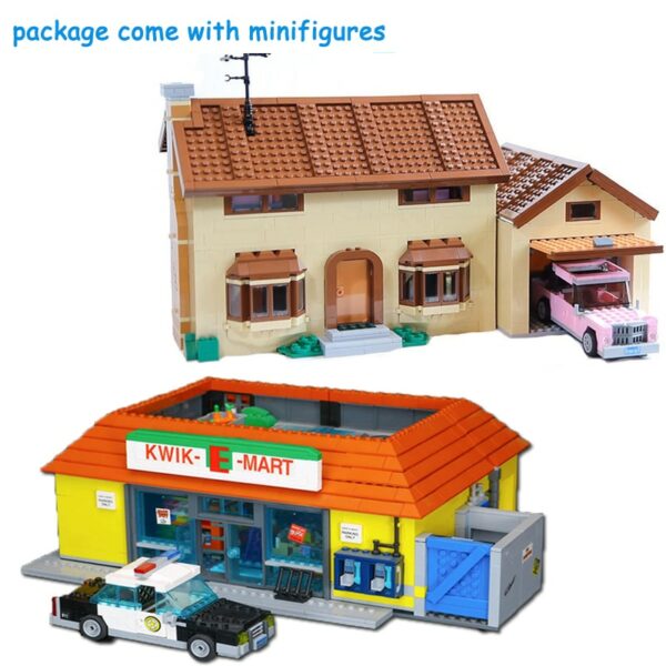 Spot Compatible 71006 16005 Building Blocks Sets The House Model 2580Pcs Bricks Kits Kids Education Toy Collect Christmas Gifts 1