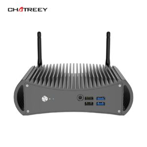 Chatreey TK11-F Mini PC Fanless intel 11th i5-1135G7 i7-1165G7 Gaming desktop computer Thunderbolt 4 DP HDMI 3x4K Output 1