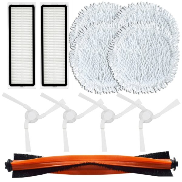 Main Brush Side Brush Filter Mop Cloth Replacement Kit For Xiaomi STYTJ06ZHM Mijia Pro Self Robot Vacuum Cleaner Parts 6