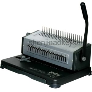 21 holes Manual Binding Machine 3874 rubber ring clip dual-use  Comb Punching Machine Office File Dedicated Bookbinding Machine 2