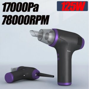 15000mAh Electric Air Duster Strong Wind Cordless Vacuum Cleaner Computer/Keyboard Powerful Air Blower Handheld Car Dust Cleaner 1