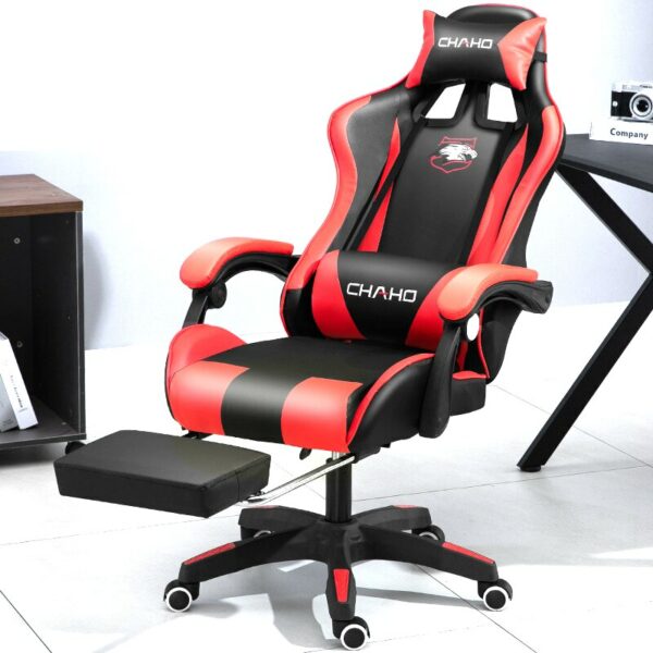 Luxury Ratex Cushion Gaming Chair With Massage Waist Pillow Professional Computer Chair Office Chair Super Soft Game Racer Chair 5