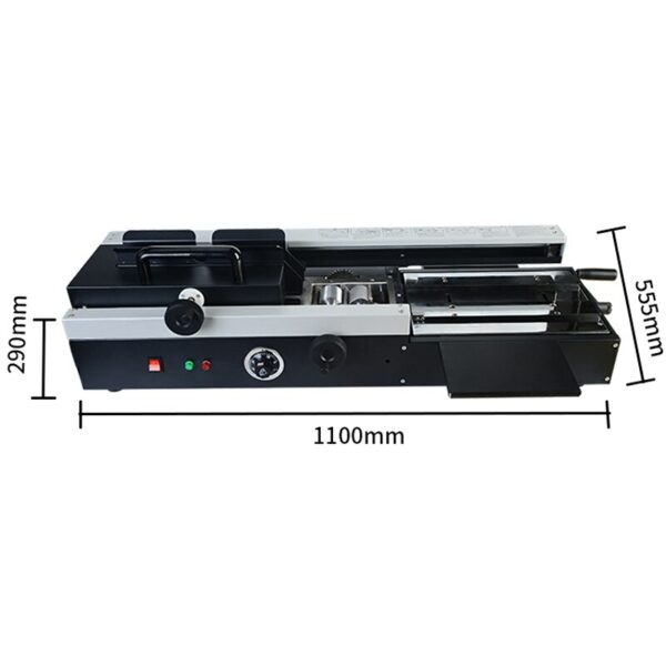 A4 Size Hot Melt Glue Binding Machine 460A Binding Length 32cm Office Home Automatic Heating Hot Melt Bookbinding Machine Binder 2