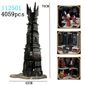 IN STOCK Movie Series The Tower of Orthanc 112501 4059Pcs Building Blocks Bricks Educational Toys Birthday Boy Gifts 16010 10237 1