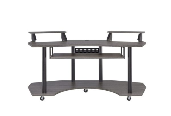 Eleazar Computer Desk, Black Oak 92890 3