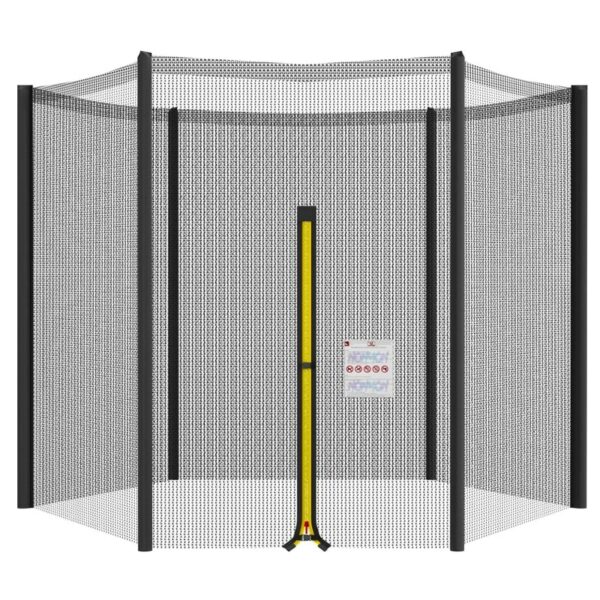 1.83/2.44/3.06/3.66M Trampoline Replacement Net Fence Enclosure Anti-fall Safety Mesh Netting Jumping Pad Fitiness Accessories 1