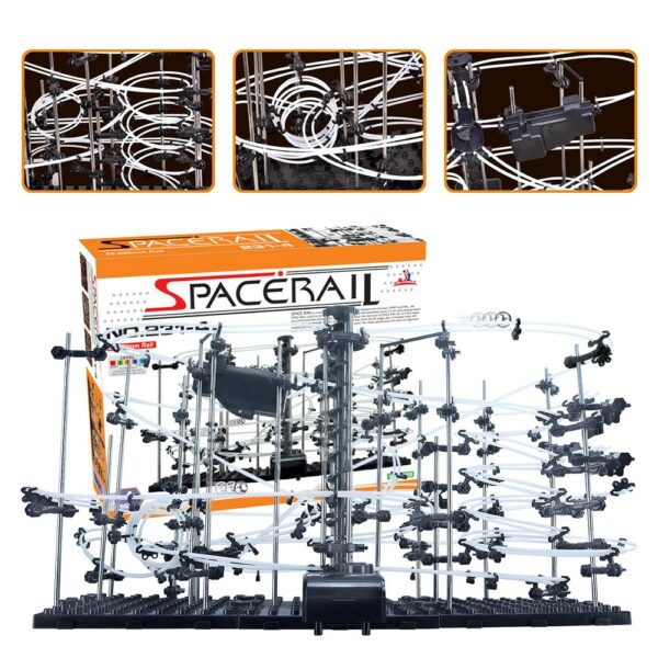 502PCS Roller Coaster Marble Run Maze Circuit Ball Track Building Blocks Set Kid's Education Science Experiment Creative Toys 3