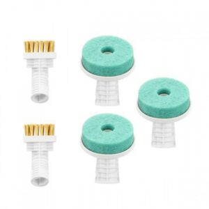 For Deerma ZQ600 ZQ610 Cleaning Heads Brush Head Copper Wire Brushes Handheld Steam Vacuum Cleaner Replacement Part 2