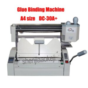 DC-30A+ A4 Glue Binding Machine glue book binder machine of the office Electronic equipment 110V/220V 1