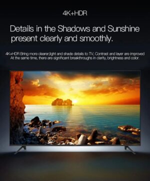 50 inch best smart TV LED Flat Screen TV meuble televisions China LCD Digital Full HD HDR 4K Remote Control 2