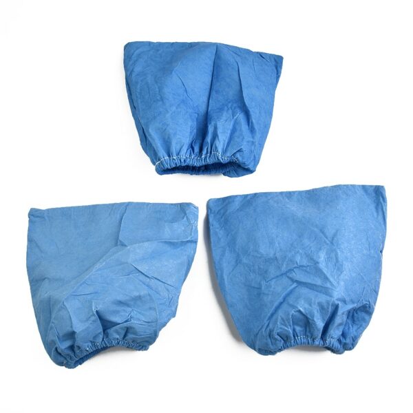 3 Pack Blue Cloth Cover 950135 For Guild Cloth Filter Non-woven Fabric Vacuum Cleaners Wet & Dry Models 16-30L 1