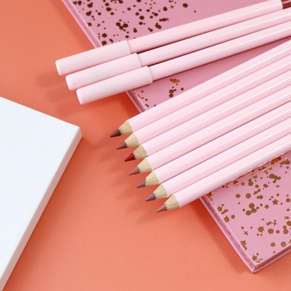 Lip Liner Pink Pencil Custom Logo 18 Colors Precise Long Lasting Matte Creamy Pigment Cruelty Free Makeup Pigment Nude Shades 3