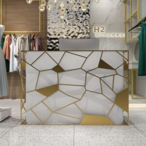 Clothing Store Cashier Counter Women's Clothing Shop Creative Small Nordic Nail Salon Bar Counter Net Celebrity Reception Desk 1