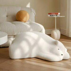 Super Cosy Resting Bear Chair Livingroom Lazy Sofa Chair Feather And Sponge Fillings Single Sofa Chair Leisure Chair 2