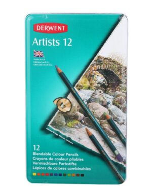 UK Derwent 12/24/36/48/72 color oil Color pencil Drawing Sketch Colour Pencil School Supplies secret garden Pencil tin box 2