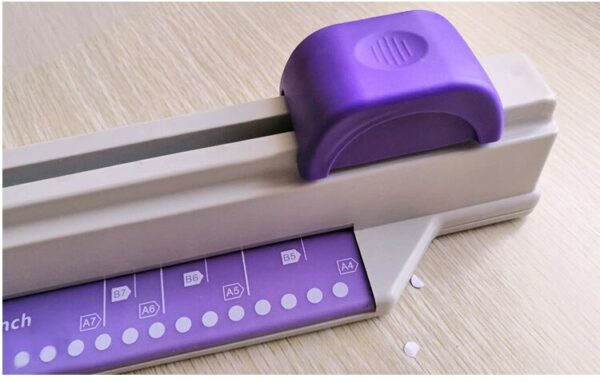 Continuous Function 30-hole Multi-function Puncher A4/b5/a5/b6 Paper Loose-leaf Puncher Learn Diy Tools Office Binding Supplies 4