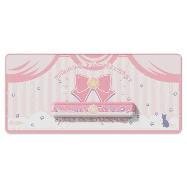 Pink Oversized Mouse Pad Keyboard Pad Hand Support Wrist Rest Girl Cute Desk Mat Office Gaming Accessories Students Writing Pad 5