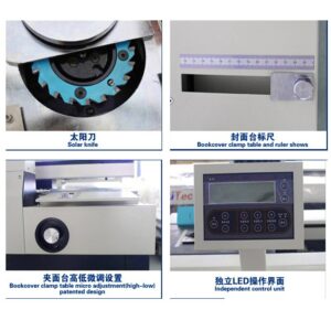 A4 Size Automatic Hot Melt Glue Binding Machine D50-A4 Office Home 5CM Thick Contract Book Binding Machine Binder 220V 50hz 1pc 2