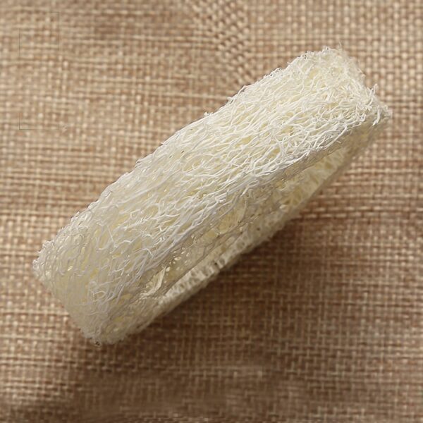 Wholesale 100pcs Natural Loofah Luffa Loofa Slices Handmade Loofah Soap Box Tray Tools Cleanner Sponge Facial Soap Holder 4