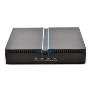 Kingnovy Gaming Mini PC Intel i9-9700KF GTX 1060 GDDR5 2*DDR4 HDMI DP Display Max 64GB RAM 2TB SSD Windows 10 Desktop Computer 2