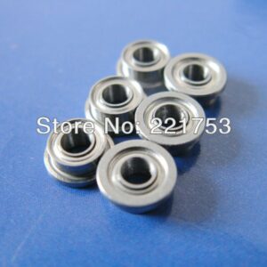 Free Shipping Via Express 500 PCS MF52ZZ Bearings 2x5x2.5 mm Flanged Ball Bearings 1