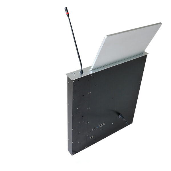 Table mount touch screen conference desk lcd monitor lift for paperless conference system